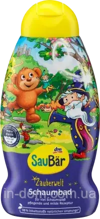 SauBär Kinder Schaumbad Дитяча пінка для купання 500 мл