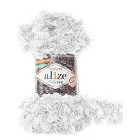 Alize Puffy Fur, цвет Белый №6100