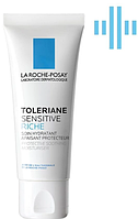 Зволожуючий крем La Roche Posay Toleriane Sensitive Riche для захисту та заспокоєння шкіри обличчя 40 мл