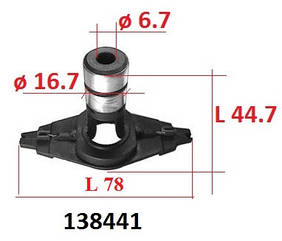 Колекторні кільця якоря генератора ALFA ROMEO CITROEN DAEWOO ZAZ Sens FIAT FORD LANCIA OPEL PEUGEOT TOYOTA