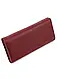 Жіночий шкіряний гаманець бордового кольору на магніті Marco Coverna, фото 2
