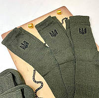 Мужские носки,Тактические хаки, с трезубцем 41-46 размер