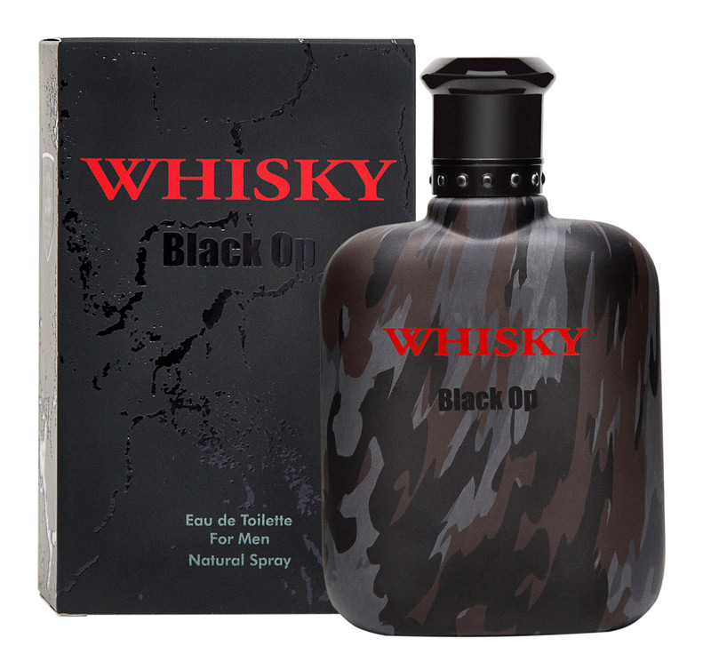 Туалетна вода Evaflor Whisky Black Op для чоловіків — edt 100 ml