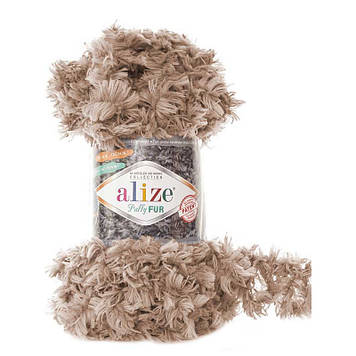 Alize Puffy Fur, колір Бежевий №6104