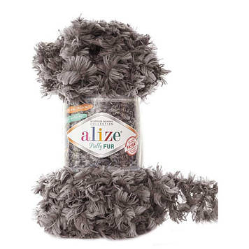 Alize Puffy Fur, колір Кава №6105