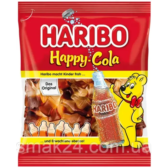 Желейні цукерки Haribo Happy Cola Німеччина 175 г