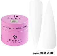 Гель-желе моделирующий DNKa Jelly Gel #0007 White, 15 мл