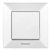 Вимикач одноклавішний Panasonic Arkedia Slim білий