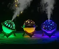 Ночник - увложнитель воздуха Марс 3D Moon Lamp USB