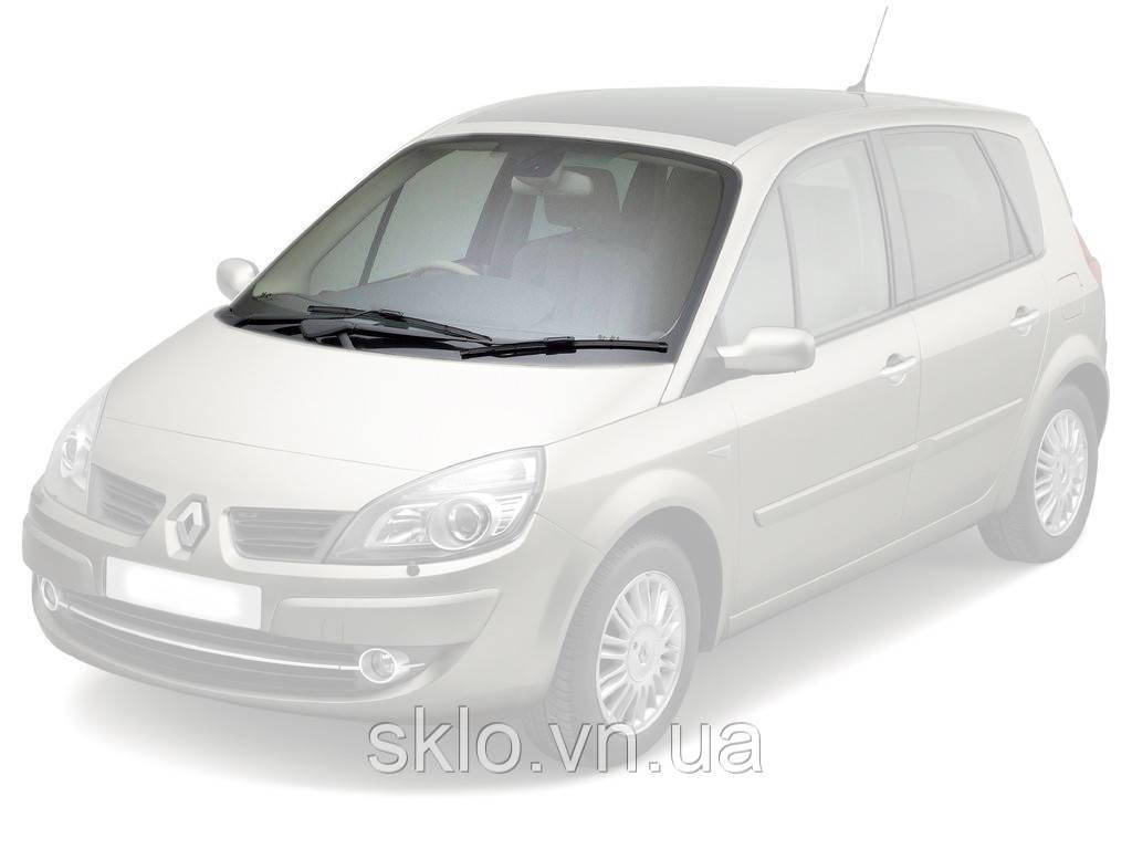 Лобове скло Renault Scenic II /Grand Scenic II (2003-2009) Рено Сценік II /Гранд Сценік II з кріпленням