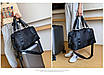 Спортивна Жіноча сумка Ручна поклажа Класичний  43х17х25 см Чорний, фото 2