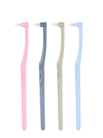 Монопучкова зубна щітка для догляду за брекетами