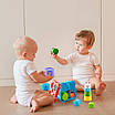 Дитяча розвивальна іграшка пірамідка- сортер, брязкальце для дітей від 1 року / Дитячий ігровий набір, фото 4