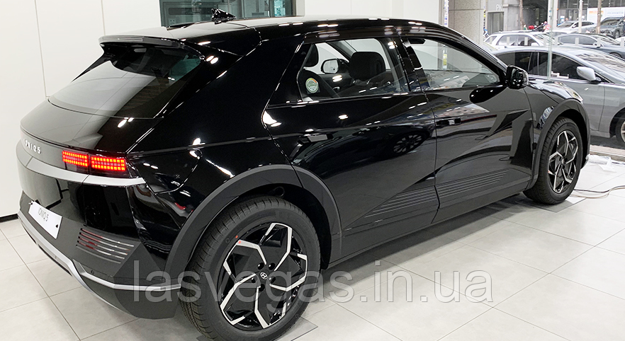 Дефлектори вікон (вітровики) Hyundai Ioniq 5 2021- (Autoclover/Південна Корея), фото 1