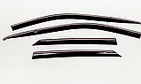 Дефлектори вікон (вітровики) Hyundai Ioniq 5 2021- (Autoclover/Південна Корея), фото 7