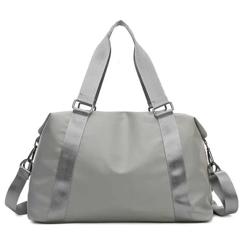 Спортивна Жіноча сумка Ручна поклажа Класичний  43х17х25 см Сірий