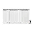 Електрорадіатор ELECTRO.12S, стандарт 500/96 (168Вт) програматор 1300Вт з настінними кріпленнями, фото 2