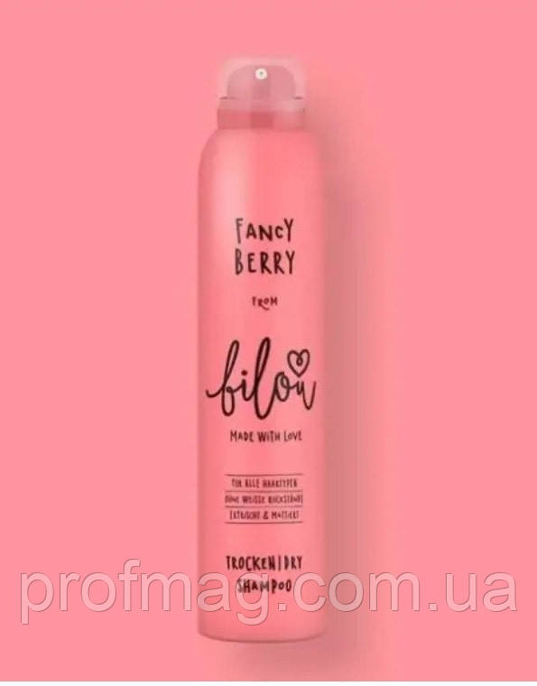 Bilou Сухий шампунь, сухий шампунь для волосся, Bilou Shampoo 200ml, Сухий шампунь для волосся "Стигла ягода"