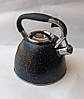 Чайник зі свистком на газ Edenberg EB-1981 чорний 3 л, фото 3