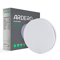 Накладной светодиодный светильник Ardero AL801ARD 36W 5000K IP40 круг настенный потолочный белый