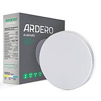 Накладной светодиодный светильник Ardero AL801ARD 18W 5000K IP40 круг настенный потолочный белый