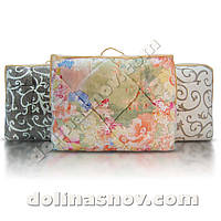 Ковдра з овечої вовни в бязі 140x205 см