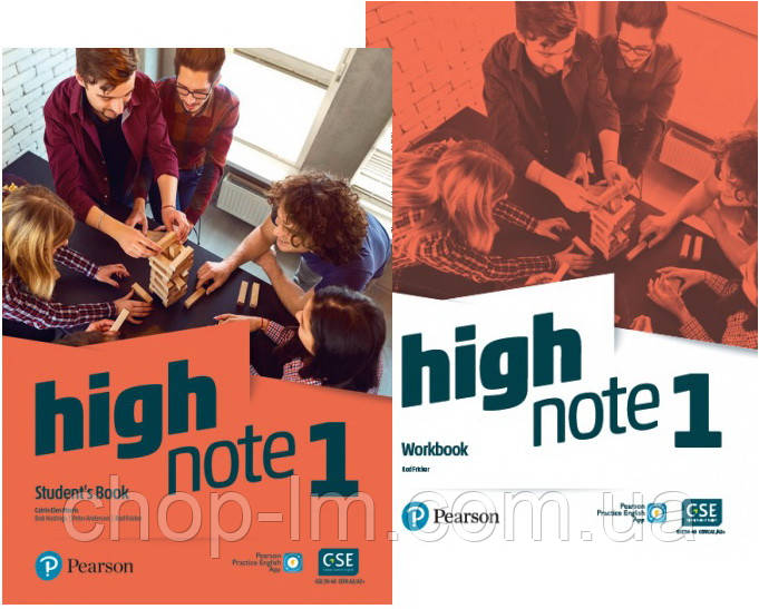 Комплект High Note 1 Student's Book with Active Book + Workbook (Підручник + зошит)