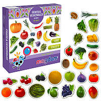 Гр Магнітні ігри ML4031-15 EN (33) "Magdum", "Fruits and vegetables", англ. мова, в коробці
