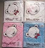 Рушник куточок Babyline, з капюшоном.принц,принцеса, вуси., фото 4