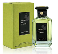 Fragrance World Fresh As Citrus Парфюмированная вода унисекс, 100 мл