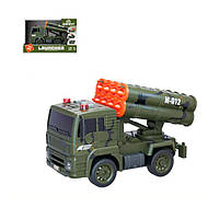 Машина WY440D (36шт) інерц, 1:20, військова, 17см, звук, світло, рухливі деталі, гумові колеса, на б