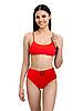 Купальник раздельный с двумя плавками Samegame 9656 Иванна красный (В НАЛИЧИИ ТОЛЬКО 44 46 48 50 52 УКР, фото 6