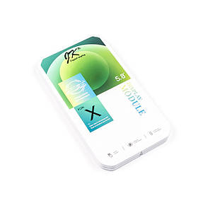 Дисплей APPLE iPhone X (IPS) (IN CELL) (JK) з чорним тачскріном, фото 2