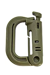 Набір карабінів пластикових Tramp Grimlock 3 шт green UTRA-303