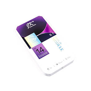 Дисплей APPLE iPhone 14 (IPS) (IN CELL) (JK) з чорним тачскріном, фото 2