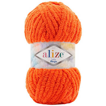 Alize Softy Mega, колір Помаранчевий №6