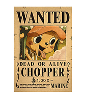Плакат Ван Пис Чоппер One Piece ABC