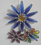 Вітражне панно в стилі Тіффані в олові, фото 2