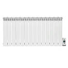 Електрорадіатор ELECTRO.14S, стандарт 500/96 (168Вт) програматор 1500Вт з настінними кріпленнями, фото 2
