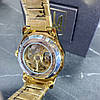 Годинник наручний кольору золота чоловічий механічний з автопідзаводом патріотичний годинник сталевий з гербом України, фото 6