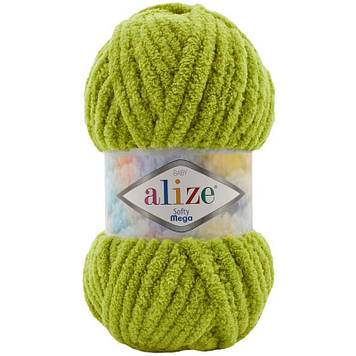 Alize Softy Mega, колір Фісташковий №11