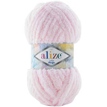 Alize Softy Mega, колір Дитячий рожевий №31