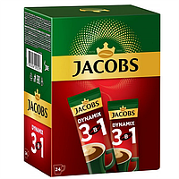 Кофейный напиток Jacobs 3в1 Dynamix 12.5 г x 24 шт