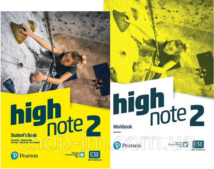 Комплект High Note 2 Student's Book with Active Book + Workbook (Учебник + тетрадь)