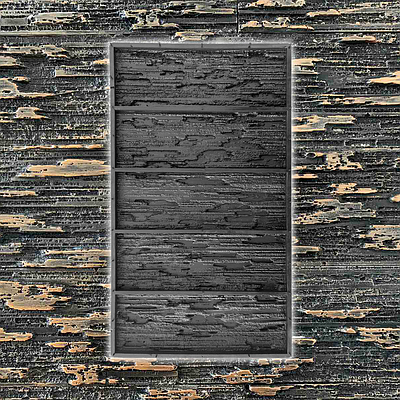 Форма для декоративного каменю «Вояж» на 5 комірок 300х100 мм; гнучка гумова форма для декоративної плитки