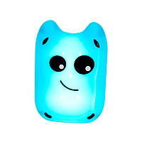 Светодиодный детский ночник LED в розетку с датчиком освещенности "Кроха" голубого цвета Sirius TY-7012 BL