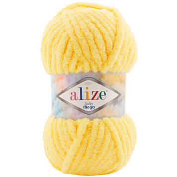 Alize Softy Mega, колір Лимон №187