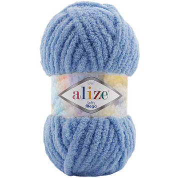 Alize Softy Mega, колір Джинс №374