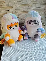 Мягкая игрушка кошечка акула, мягкая игрушка кошечка рыбка, стильная, модная, мягкая игрушка кошечка