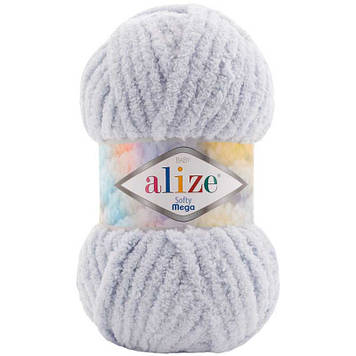 Alize Softy Mega, колір Сірий №416